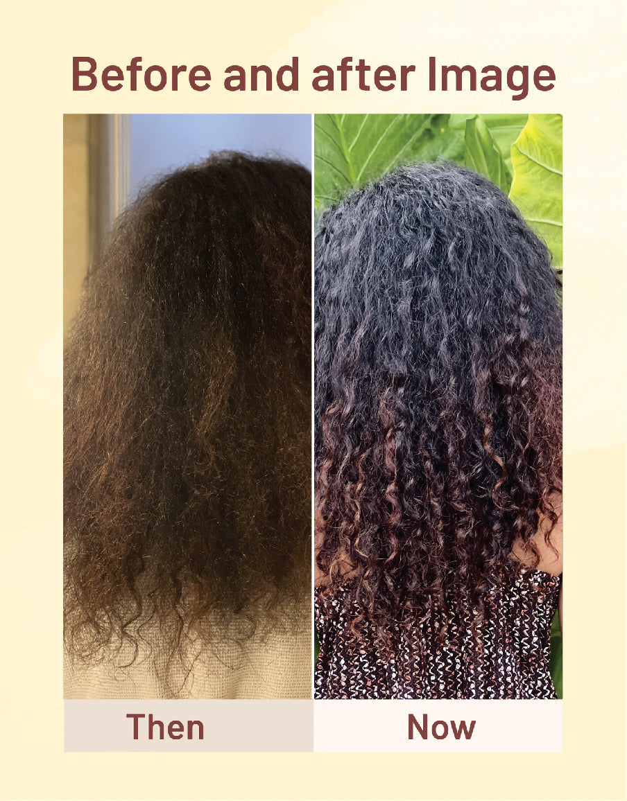 Deyga Rice Water Shampoo - 50 ml before and after image