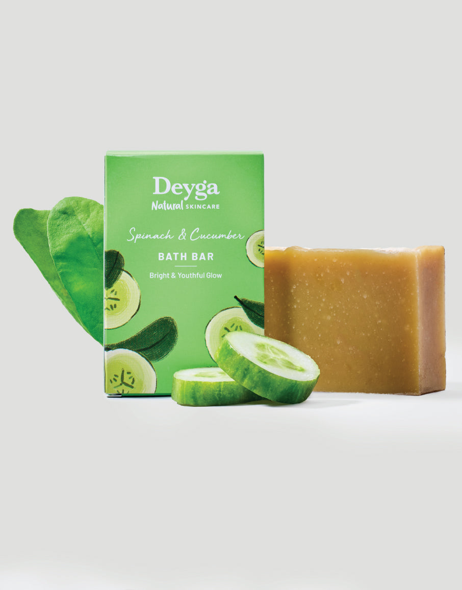 Deyga Spinach & Cucumber Soap ingredients