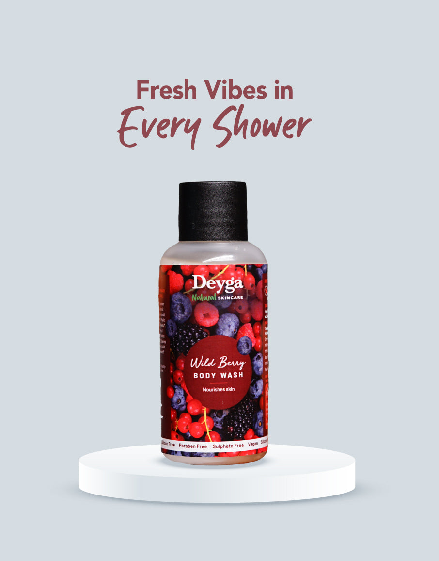 Deyga Wild Berry Body Wash - 50ml fresh vibes