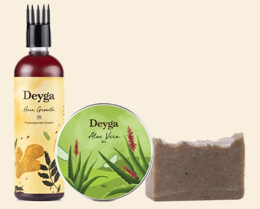 HAIR THERAPY RIGHT AT YOUR HOME WITH DEYGA’S HAIR THERAPY COMBO