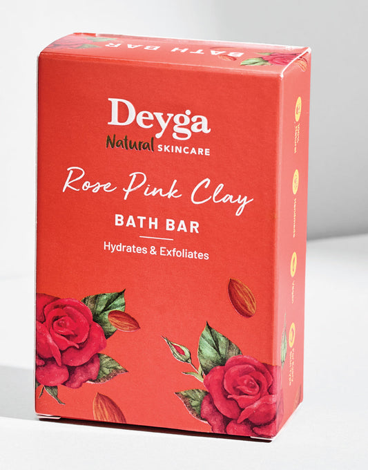 Deyga Rose Pink Clay Bath bar image