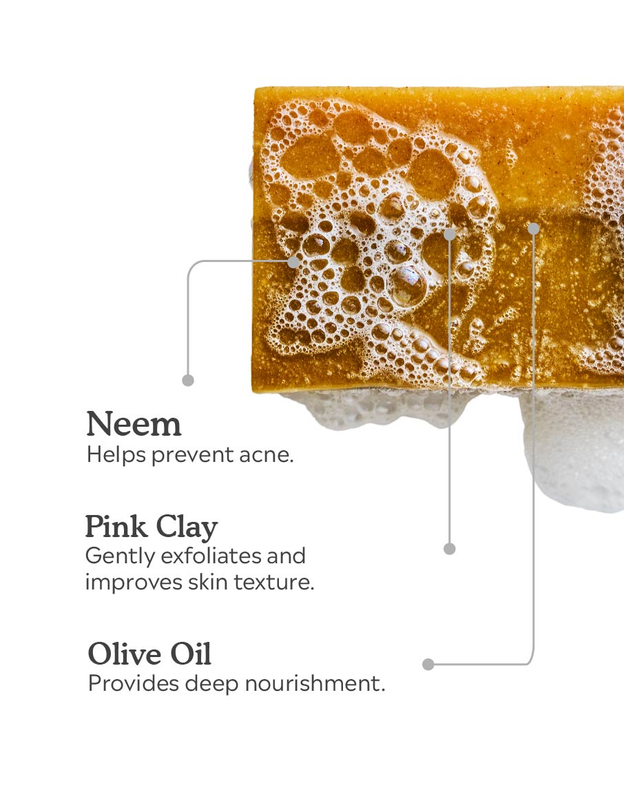 Neem and Turmeric Bath Bar